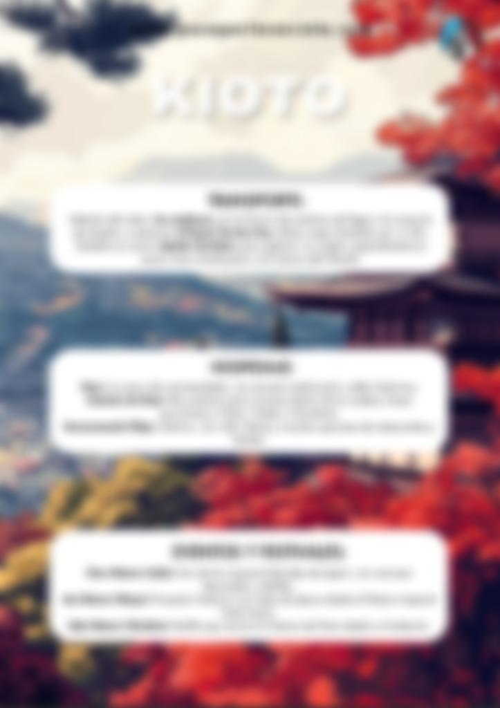 Japón 3 semanas